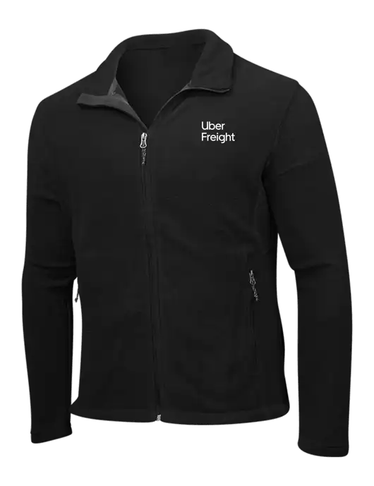 Black Fleece Jacket w/Uber Freight Logo