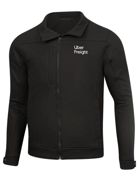 Cornerstone Black Duck Bonded Soft Shell Jacket w/Uber Freight Logo