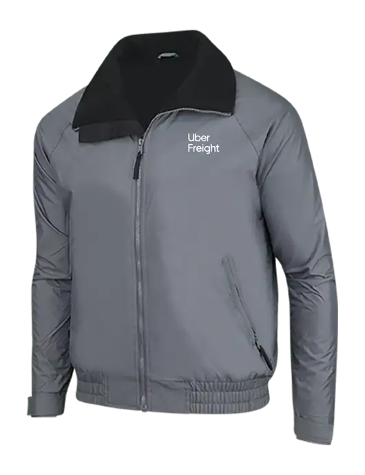 Dark Grey/Black Classic Competitor Jacket w/Uber Freight Logo