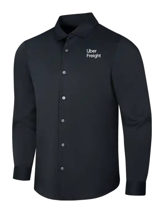 Black City Stretch Shirt w/Uber Freight Logo