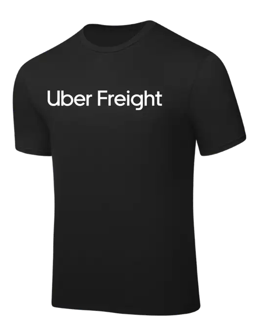 Black PosiCharge Competitor Tee w/Uber Freight Logo