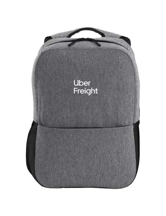 Access Square Laptop Graphite Heather/Black Backpack w/Uber Freight Logo
