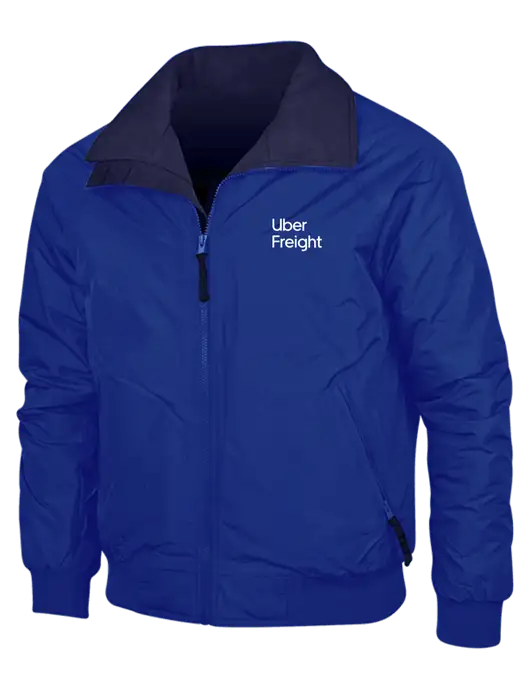 Dark Royal/Navy Classic Challenger Jacket w/Uber Freight Logo