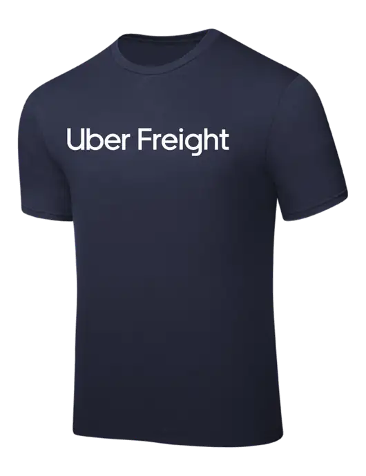Navy PosiCharge Competitor Tee w/Uber Freight Logo