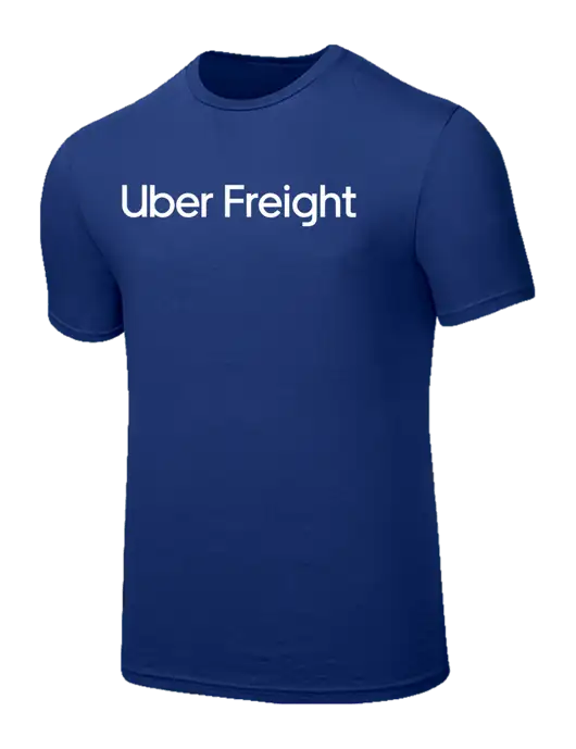 Seriously Soft Dark Royal T-Shirt w/Uber Freight Logo